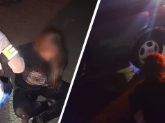 Awantura z „byłym”, pościg i próba wręczenia łapówki policjantom. Miała dwa promile