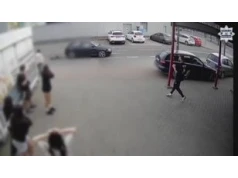 Spowodował wypadek i uciekł. Wszystko się nagrało