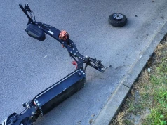 Tyszowce: 13-latek przewrócił się na hulajnodze elektrycznej. Trafił do szpitala