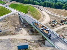 S19 Babica–Jawornik: wiadukt WD-23 na węźle Strzyżów–Żarnowa przeszedł próby obciążeniowe
