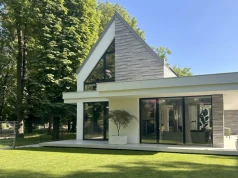 Projekt domu na wąskiej działce. Zobacz pomysł na architekturę tuż przy parku