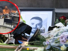 Pożar na grobie Łukasza Litewki. Strażacy wyjaśniają