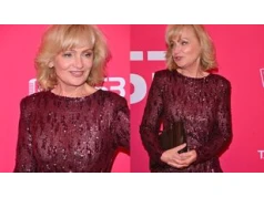 Katarzyna Żak zadała kłam wiekowi na ściance. 62-latka wskoczyła w figlarne prześwity i zrobiła show