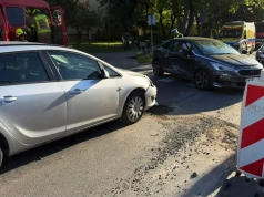 Przez piasek spowodował zderzenie?