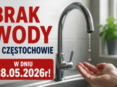 Brak wody w Częstochowie w dniu 28.05.2026r!