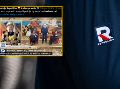 Żarty z fałszywych alarmów w TV Republika. Pokazali "pas Sakiewicza"
