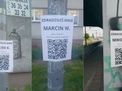„ZDRADZIŁEŚ MNIE, MARCIN W.”. Tajemnicze plakaty sparaliżowały ciekawość Szczecina
