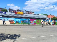 Powstaje mural w ramach projektu Akcja - Inspiracja. Młodzież tworzy legendy miasta na osiedlu Orle