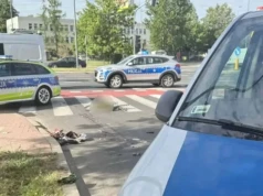 Potrącona przez ciężarówkę na pasach 12-latka zmarła w szpitalu. Na miejscu wypadku pracują służby