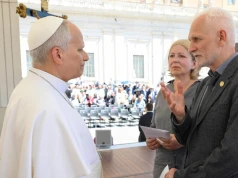 Aleś Bialacki poinformował Papieża o represjach religijnych na Białorusi