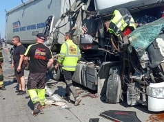 Legnicki strażak ruszył z pomocą, będąc świadkiem wypadku na A4