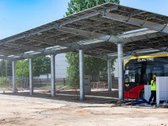 Prąd z paneli i turbin zasili świdnickie „elektryki”. Trwa realizacja wielomilionowej inwestycji