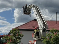 Pożar w szkole podstawowej. Ewakuowano uczniów