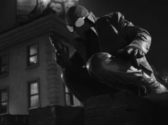 Spider-Noir tylko w czerni i bieli. Nie przełączajcie na kolorową wersję