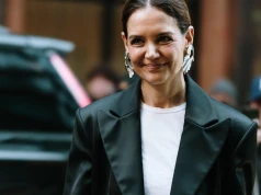 Kiedyś kicz, dziś znów gorący trend. Katie Holmes udowodniła, że baskinka zaliczyła wielki powrót na modowe salony