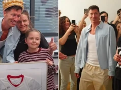 Robert Lewandowski spełnił obietnicę. Wyjątkowe spotkanie z 11-letnią Mają z Cancer Fighters