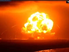 Rakieta Blue Origin eksplodowała podczas testu. Atomowa chmura nad Florydą