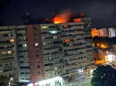 Rosyjski dron uderzył w blok mieszkalny w Rumunii. F-16 miały zgodę na zestrzelenie celu