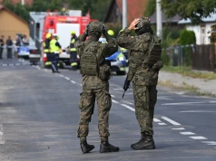 Rosyjski dron spadł na wieżowiec w Rumunii, dwie osoby są ranne
