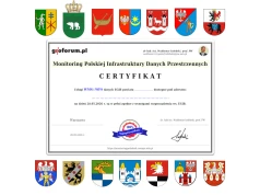 Najnowsza ocena powiatowych usług WMS i WFS