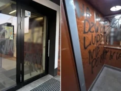 Hejter z Popowic trafił do aresztu. Za swastyki i nękanie sąsiadów