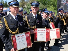 Walczyli z pożarem. Bohaterowie z Puszczy Solskiej wyróżnieni. Podziękowania dla strażaków