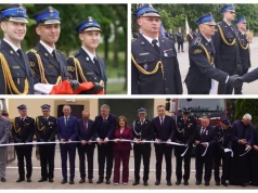 Powiatowe Obchody Dnia Strażaka w Wysokiem Mazowieckiem. Medale, awanse i otwarcie wyremontowanej remizy OSP