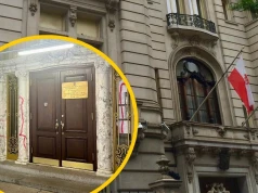 Akt wandalizmu w Nowym Jorku. Zniszczona elewacja polskiego Konsulatu Generalnego
