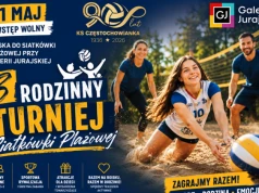 Rodzice kontra rodzice, dzieci kontra dzieci. Rodzinny turniej siatkówki plażowej przy Galerii Jurajskiej 31 maja!