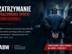 Zatrzymanie obywatela RP, pracownika cywilnego jednej ze spółek zbrojeniowych