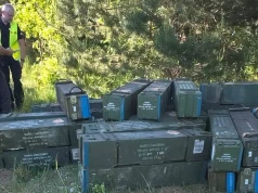 Tajemnicze skrzynie w lesie pod Nidzicą. Mieszkańcy twierdzą, że była w nich amunicja