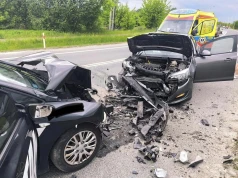 Uwaga kierowcy! Niebezpieczny wypadek