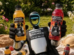 Robot influencer podbija sklepy Dino. Edward Warchocki z własną linią napojów