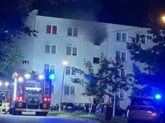 Z ostatniej chwili. Pożar bloku w Ciechanowie
