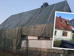 260 strażaków usuwało skutki nawałnicy. W Balcarzowicach uszkodzenia 18 budynków