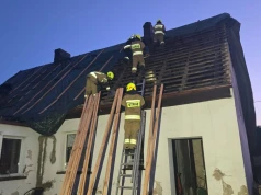 Nawałnica przeszła przez powiat strzelecki, pojawiła się trąba powietrzna. Uszkodzonych 18 budynków