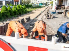 Bełchatów inwestuje w chodniki. Zakończyły się już pierwsze prace