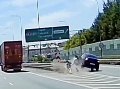 Fatalny kierowca mercedesa. Życie uratował mu terminal