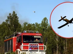 Dogaszanie pożaru lasu pod Warszawą. Służby przekazały komunikat