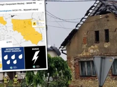 Najpierw niszczycielska trąba, teraz burze i ulewy. IMGW ostrzega osiem województw