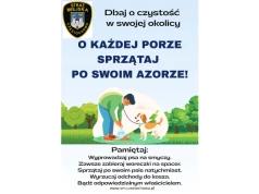 Częstochowska Straż Miejska apeluje: O każdej porze sprzątaj po swoim pupilu