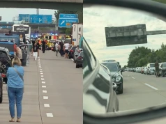 Wypadek na A11 w stronę Szczecina