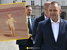 Karol Nawrocki złożył życzenia najmłodszym. Pokazał zdjęcie z dzieciństwa