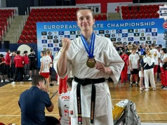 Policjantka z Katowic z medalem Mistrzostw Europy. Wywalczyła podium w karate Shinkyokushin