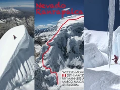 „Acceso Momentáneo” – fantastyczna linia narciarska na Ranrapalce w Peru