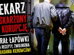 Lekarz oskarżony o korupcję. Brał łapówki za recepty, zwolnienia i badania kierowców!