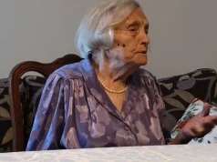 100 lat Marianny Świech z Sierosławia w gminie Moszczenica