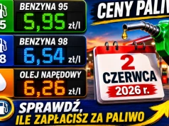 Sprawdź, ile zapłacisz za paliwo 2 czerwca 2026 r. !