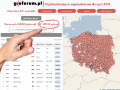 300 tys. pobrań danych z rcn.geoforum.pl