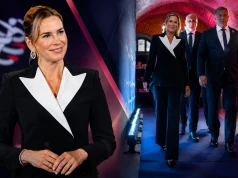Elegancka stylizacja i ważne przesłanie Marty Nawrockiej. „Całym sercem wspieram”
